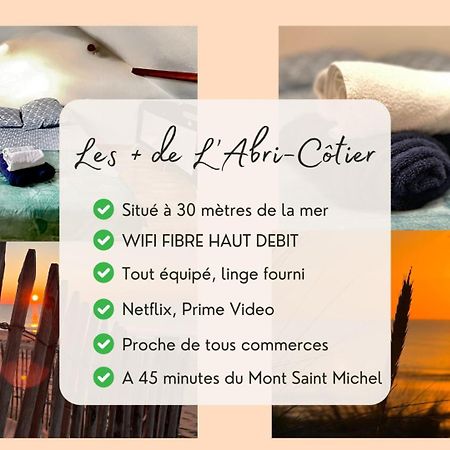 L'Abri-Cotier A 30 Metres De La Mer Annoville Dış mekan fotoğraf